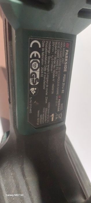 Piła szablasta Parkside