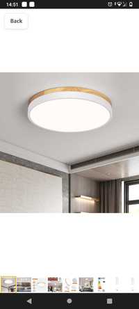 Plafon LED-lampa