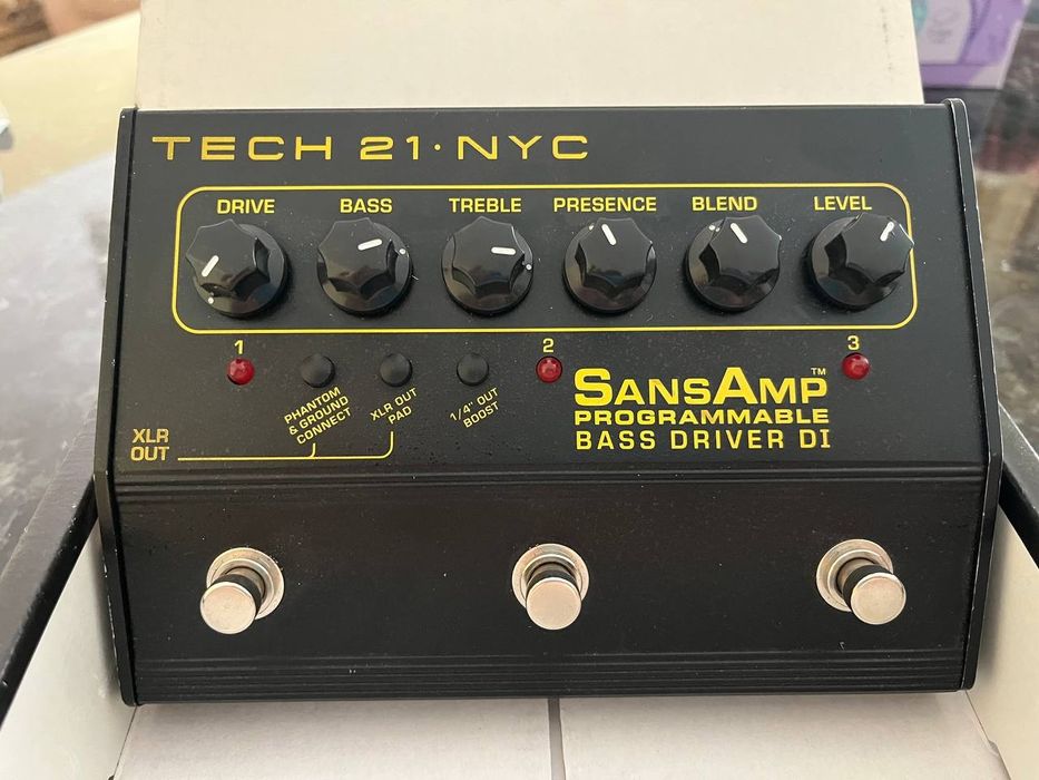 TECH21 SansAmp Bass Driver DI Programmable