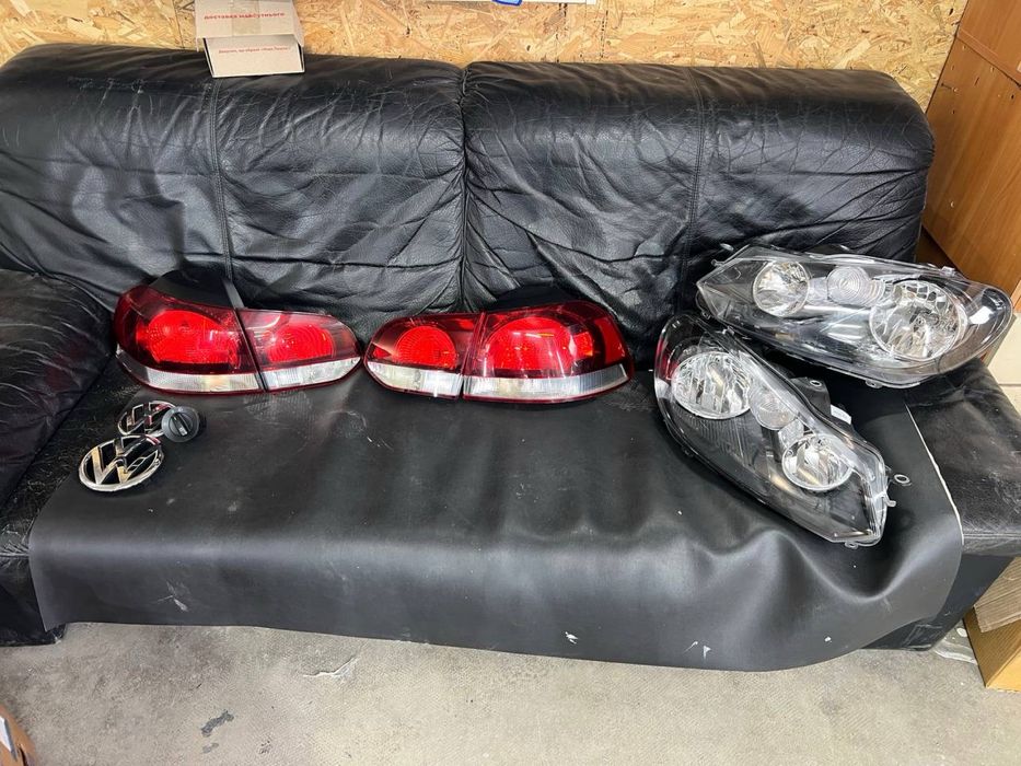 Передні та задні фари golf 6