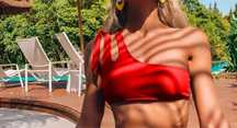Top Biquini Vermelho