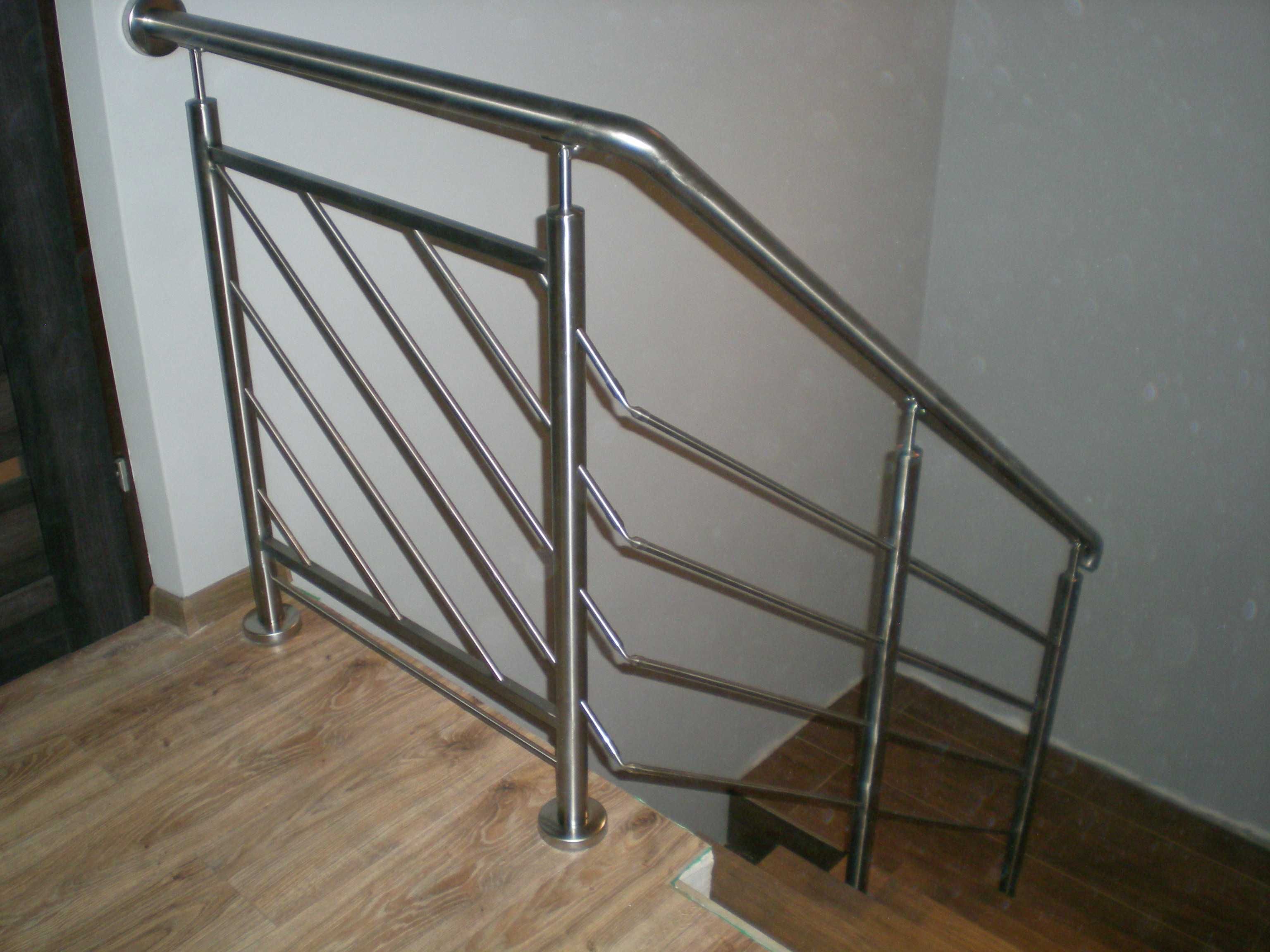 Balustrada na schody taras