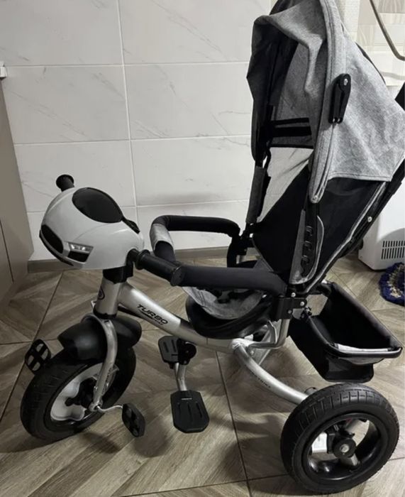 Дитячий велосипед з батьківською ручкою TURBO TRIKE