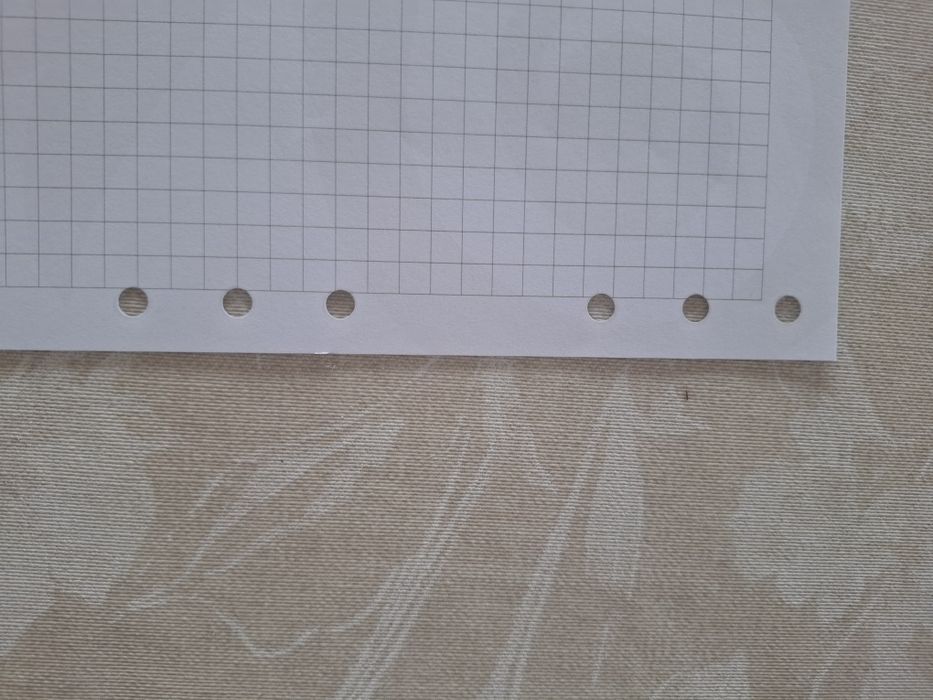 Furador de papel de 6 furos