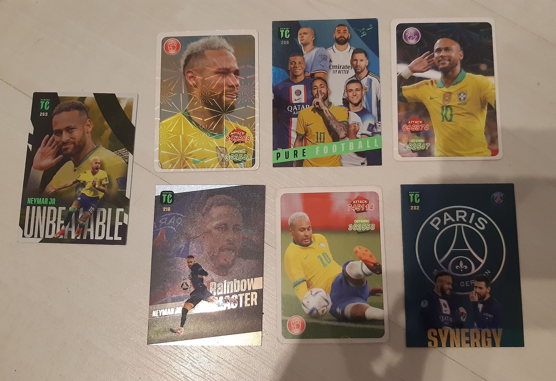 Karty piłkarskie Neymar