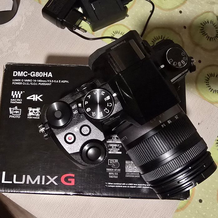 Lumix G80 jak nowy. GWRANCJA do 12.2026 | + dodatkowaBateria
