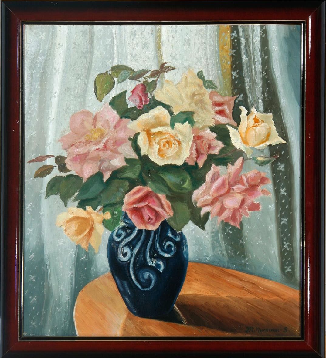 Obraz - kwiaty w wazonie