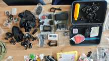 Dji osmo action 4 zestaw dużo dodatkow