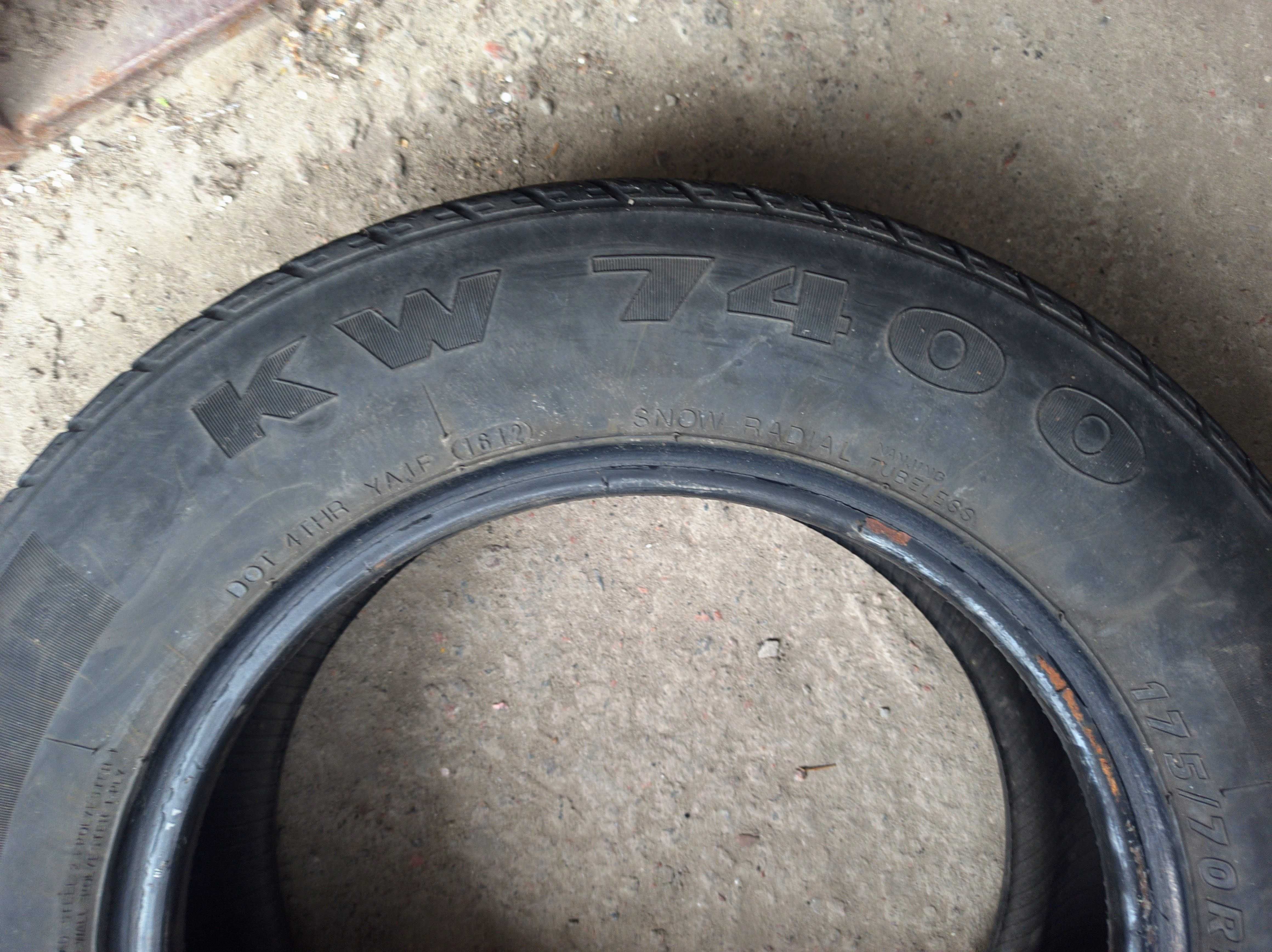 kumho kw7400 175 70 r14 84t m+s