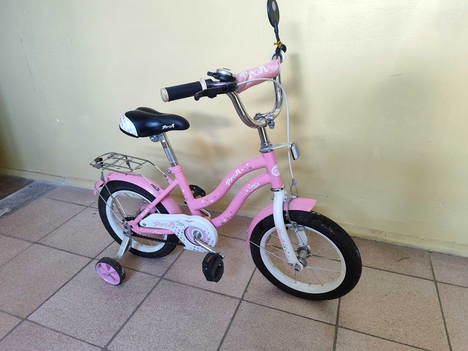 Детский велосипед для девочки Profi Star 14" дюймов