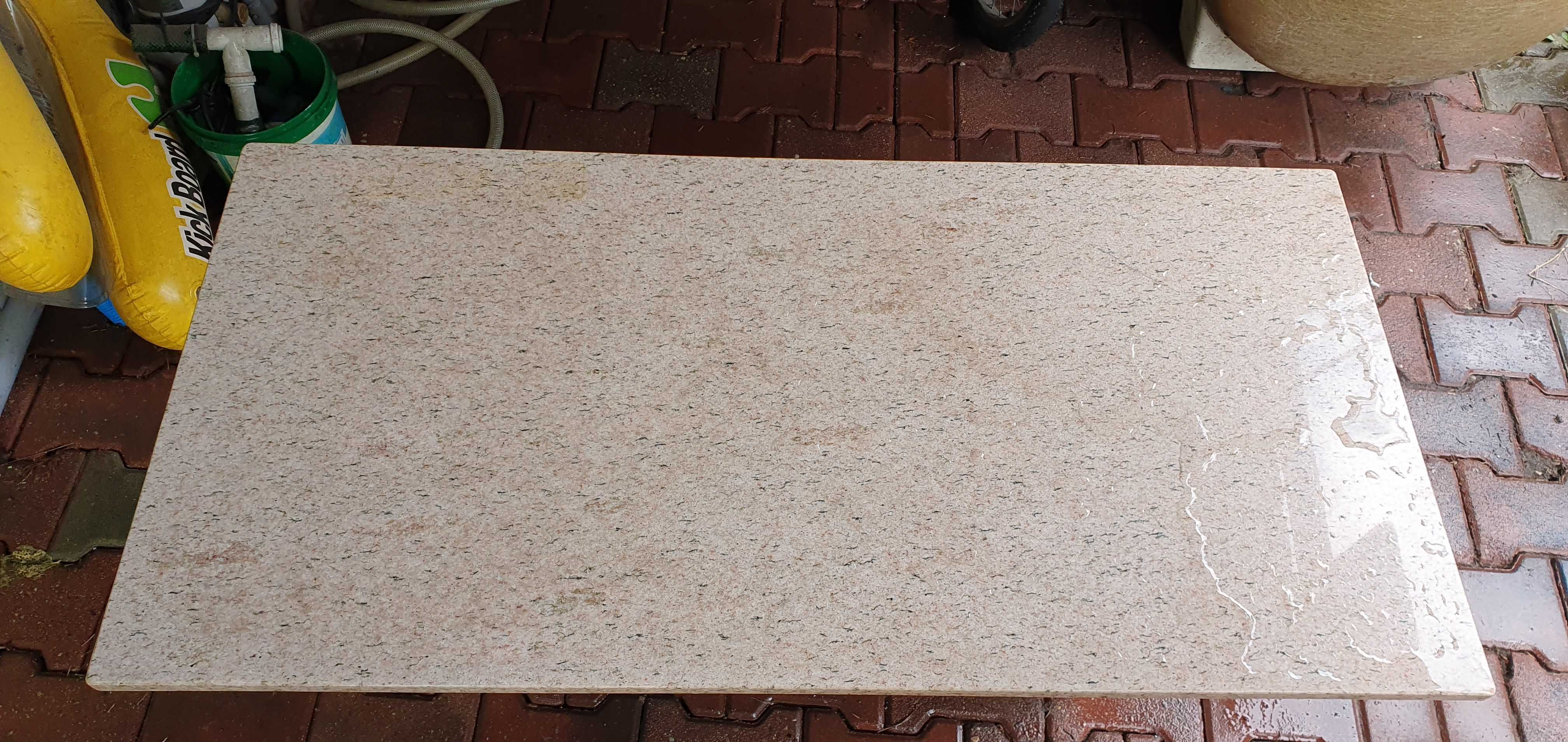 Stół marmurowy 120cm solidny i ciężki