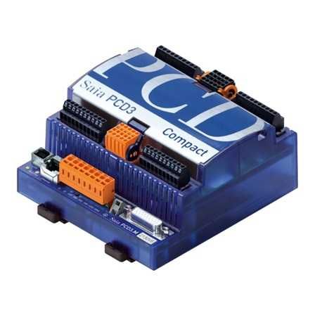 Controlador PLC Saia-Burgess PCD3.M2230A4T5 e FA Q.PS-AD2-2402