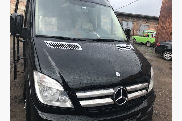 Хром накладки на решетку Спринтер 906 Mercedes Sprinter 2006- 2014-