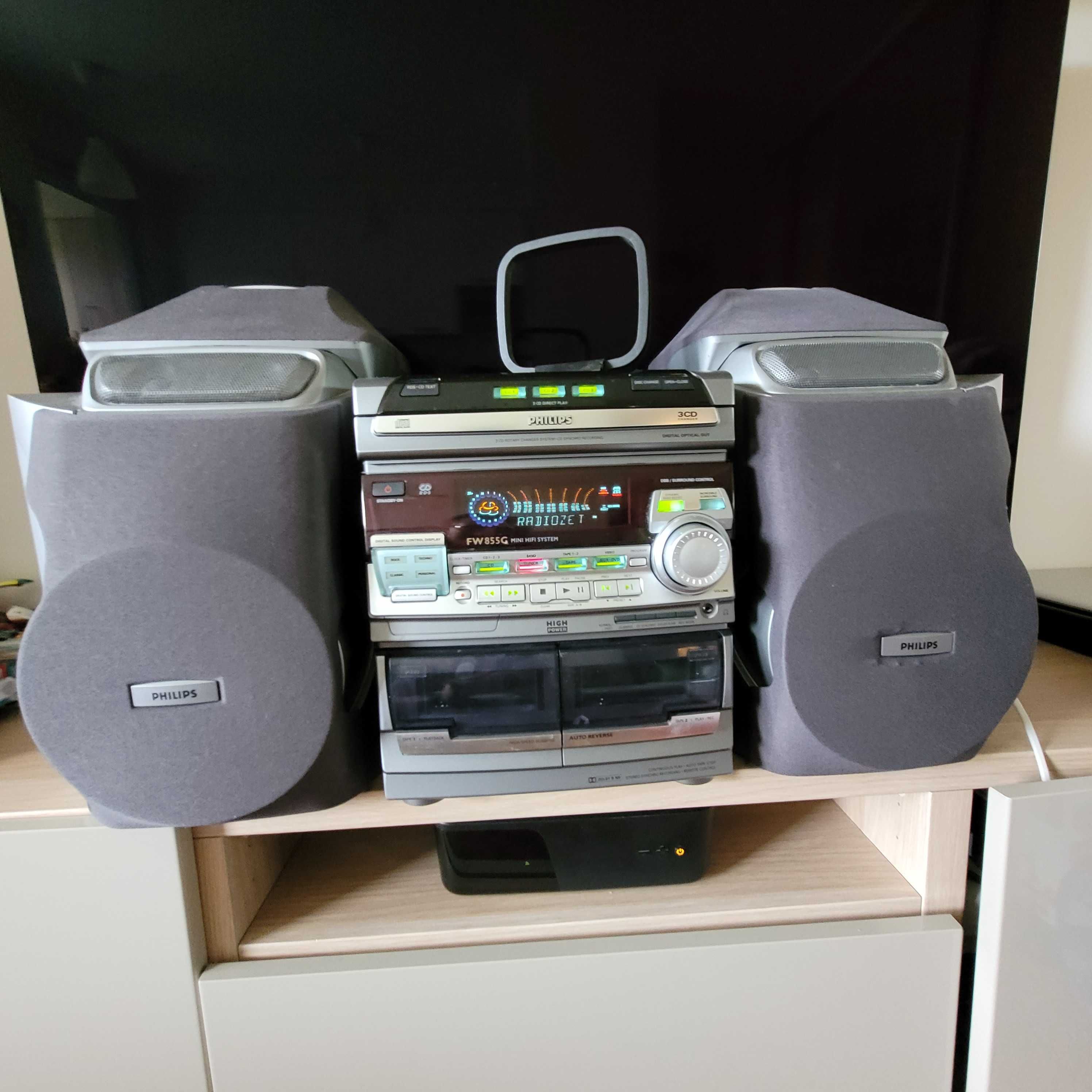 Wieża, zestaw FW855C mini hifi system