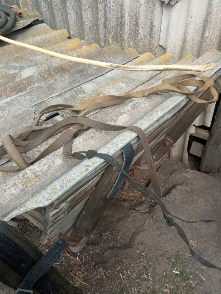Продам шкіряну однокінну упряж