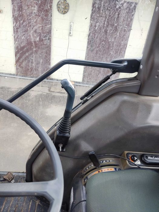 kubota GL-46 с фрезой и фронтальным погрузчиком