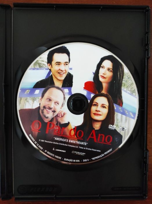 O Par do Ano - America's Sweethearts - 2001 - DVD