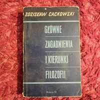 Zdzisław Cackowski – „Główne zagadnienia i kierunki filozofii”