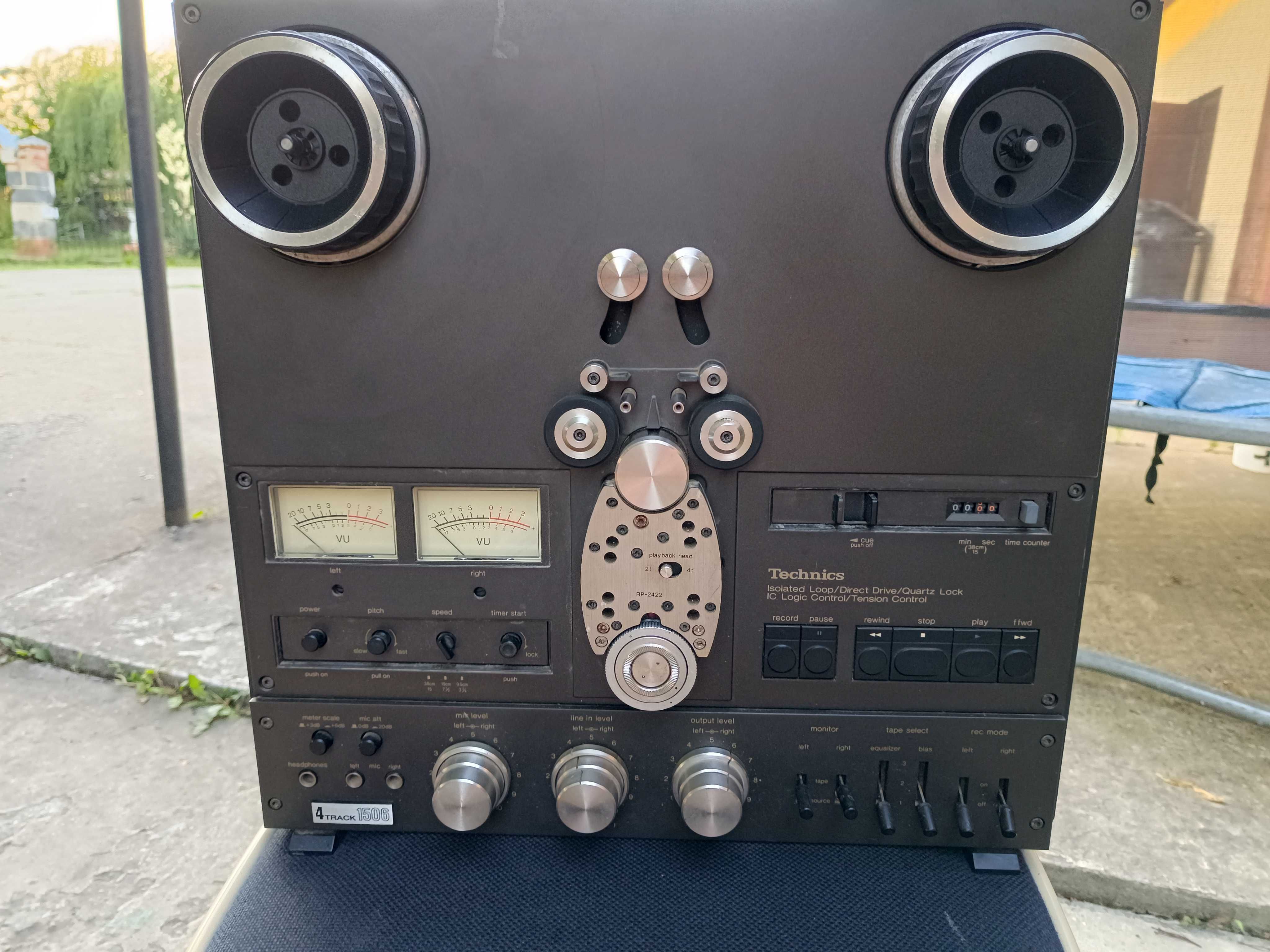 Technics magnetofon szpulowy model 1506 US