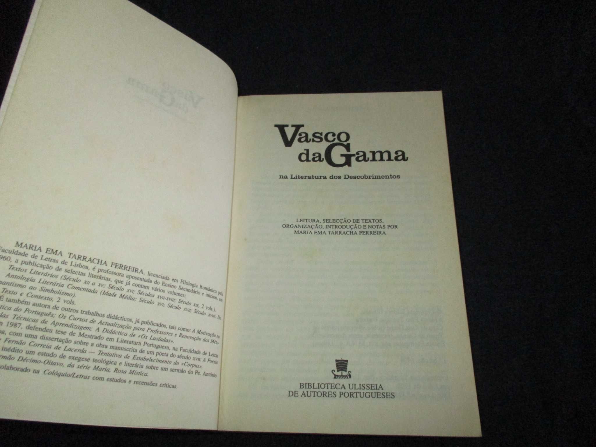 Livro Vasco da Gama na Literatura Descobrimentos