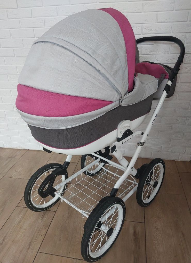 Piękny wózek. Retro Bebe Boss 3w1 WYSYŁAM
