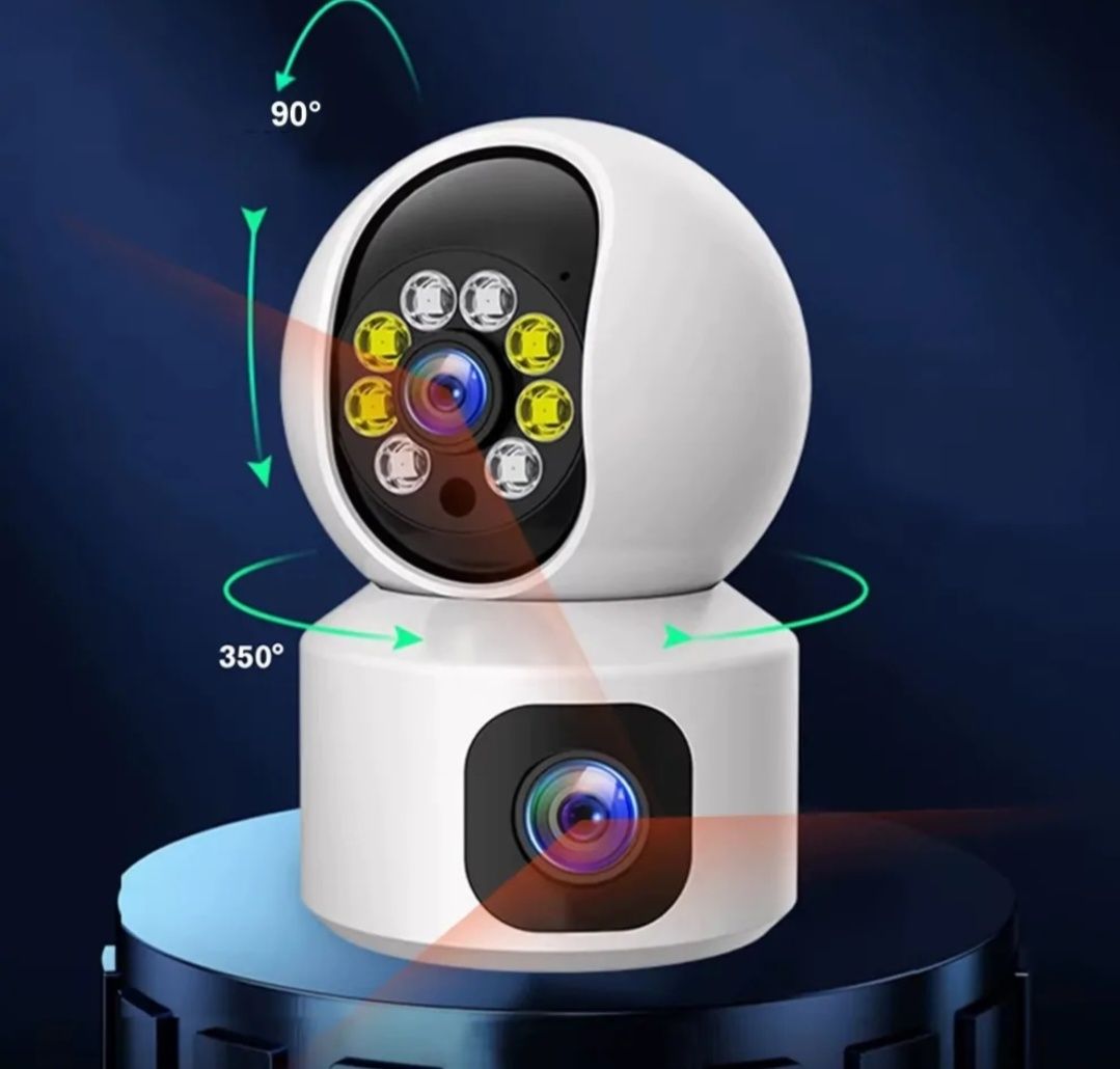 Kamera obrotowa LED monitoring domowy z podglądem na żywo Wi-Fi HD 30M