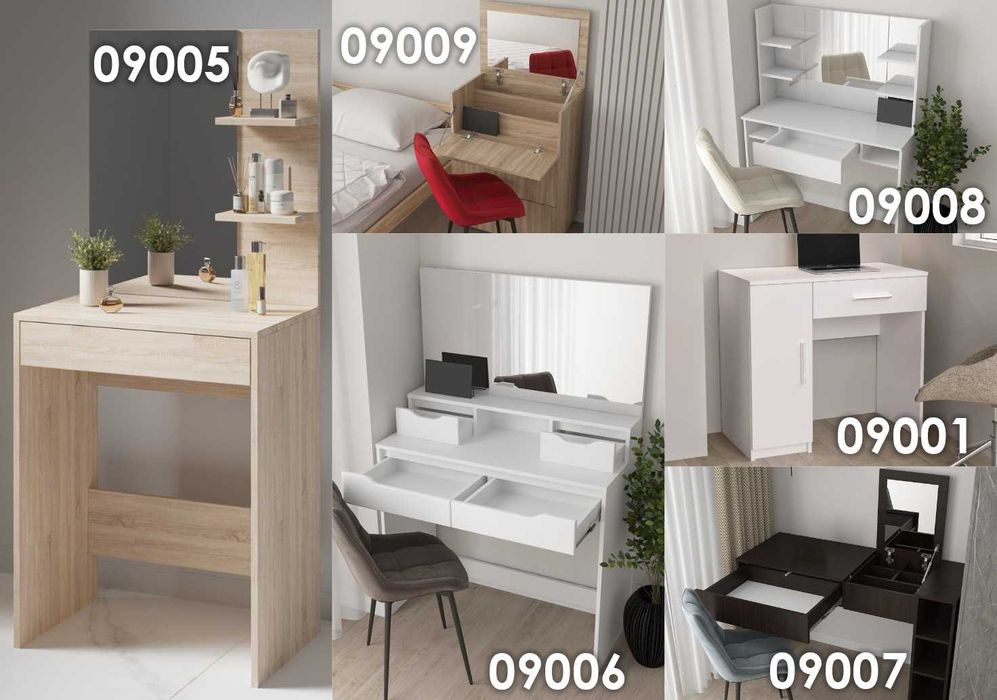 ГАРАНТІЯ 12 МІСЯЦІВ ‼️ Туалетний столик із дзеркалом у сучасному стилі