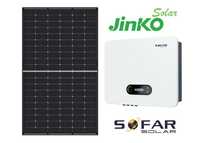 Fotowoltaika 10kW Jinko 475W Black + Sofar G3 + montaż elektryczny