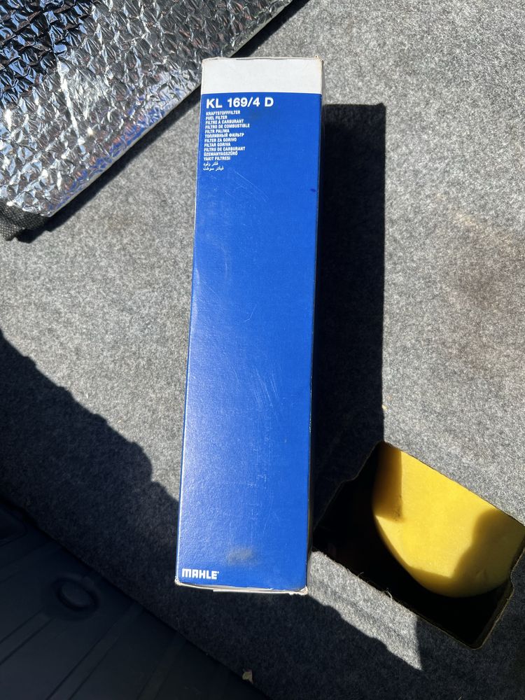 Фільтр паливний BMW D, MAHLE/KNECHT (KL169/4D)