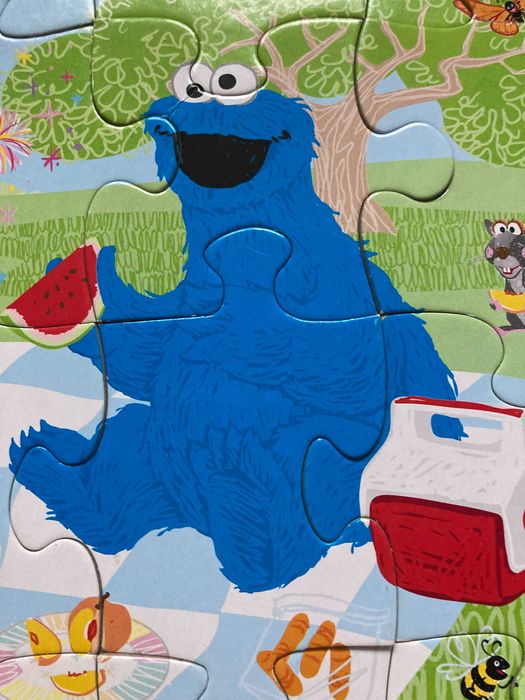 Puzzle 24-Ulica Sezamkowa, Doktor Dosia-Disney Junior