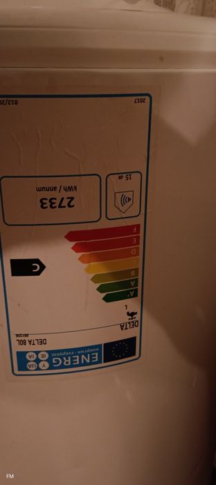 Termoacumulador 80 Litros marca Delta