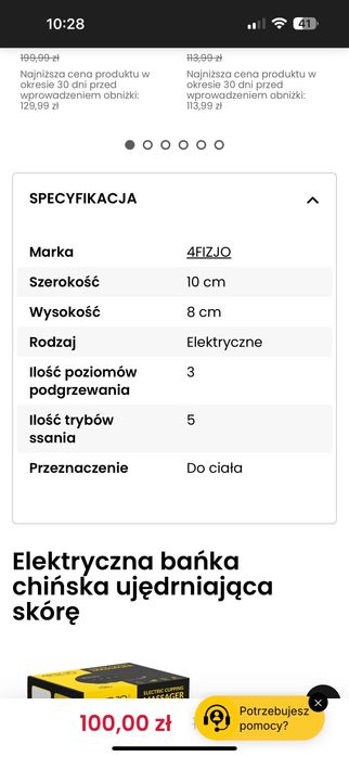 Elektryczna bańka chińska masażer