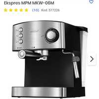 MPM ekspres do kawy kolbowy  nowy gwarancja