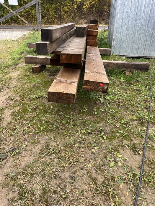 Drewno na więźbe krokwie 8 x 18 cm