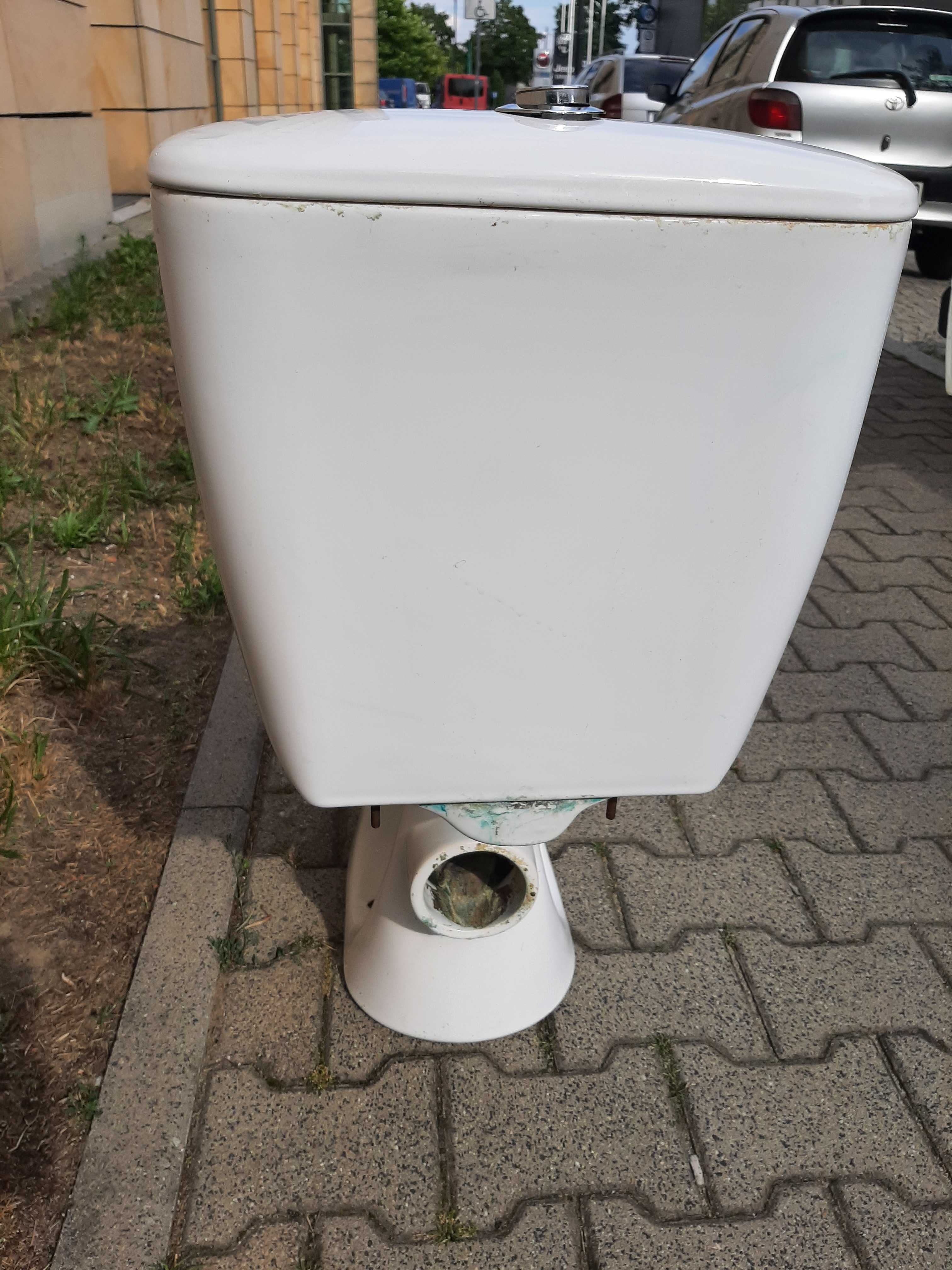 Kompakt Zestaw WC Toalaeta Cersanit proste wyjście poziome