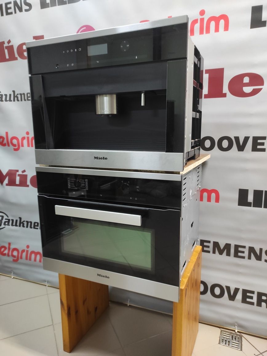 Комплект Духовка 2в1H 6200BM Кофеварка Мiele 6seria.CVA 6401 .