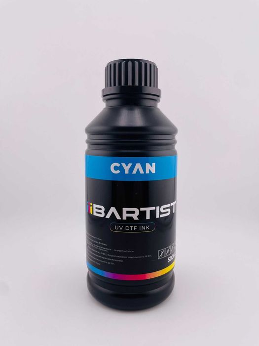 Zestaw Atramentów CMYK+W UV BARTIST DTF INK (atrament do druku) Tusz