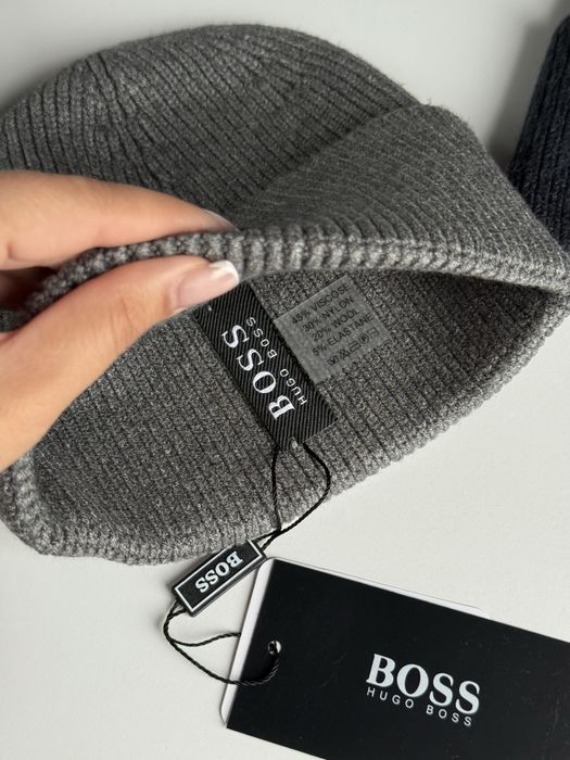 Чоловіча зимова шапка Босс Boss