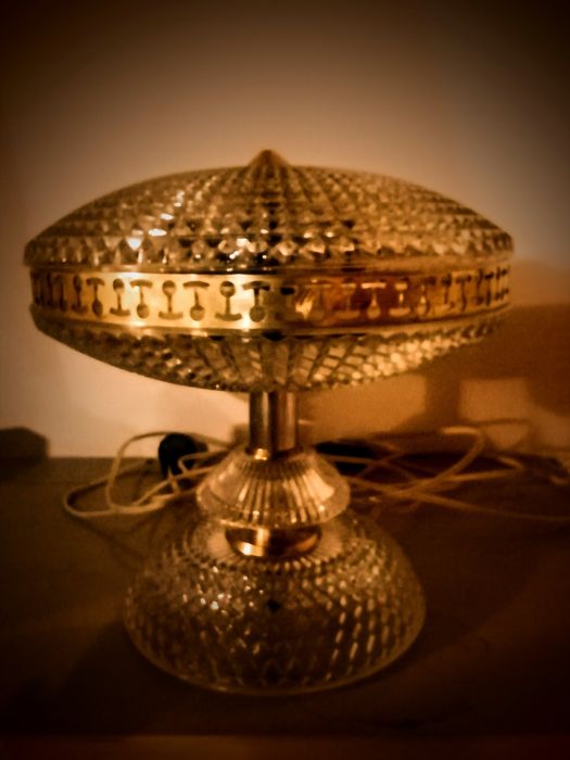 Lampka nocna kryształowa