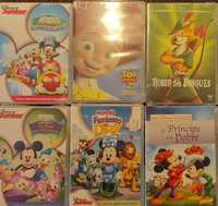 Conjunto DVDs Disney