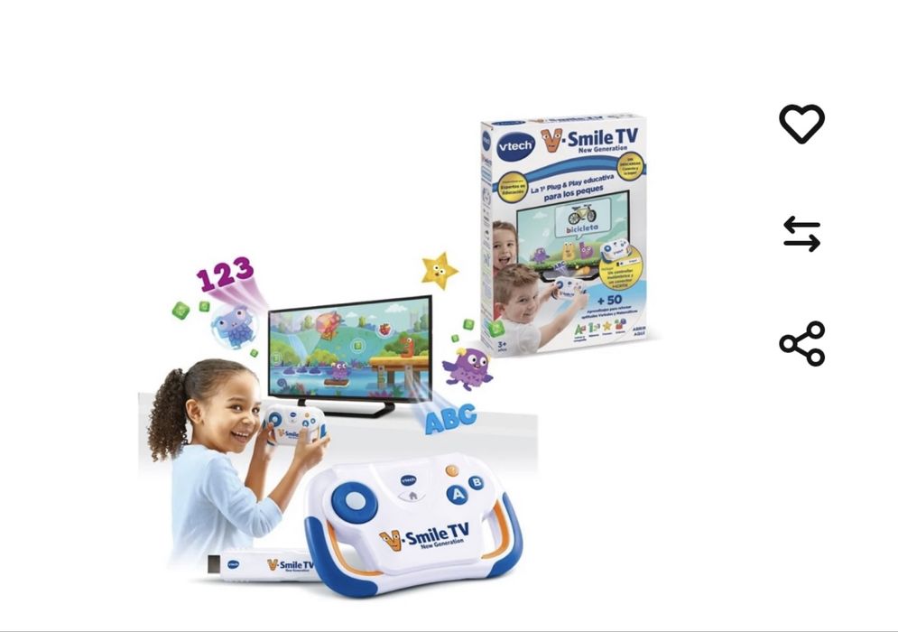 Jogo TV infantil 3/4 anos