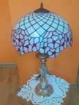 Lampa mosiężna onyx