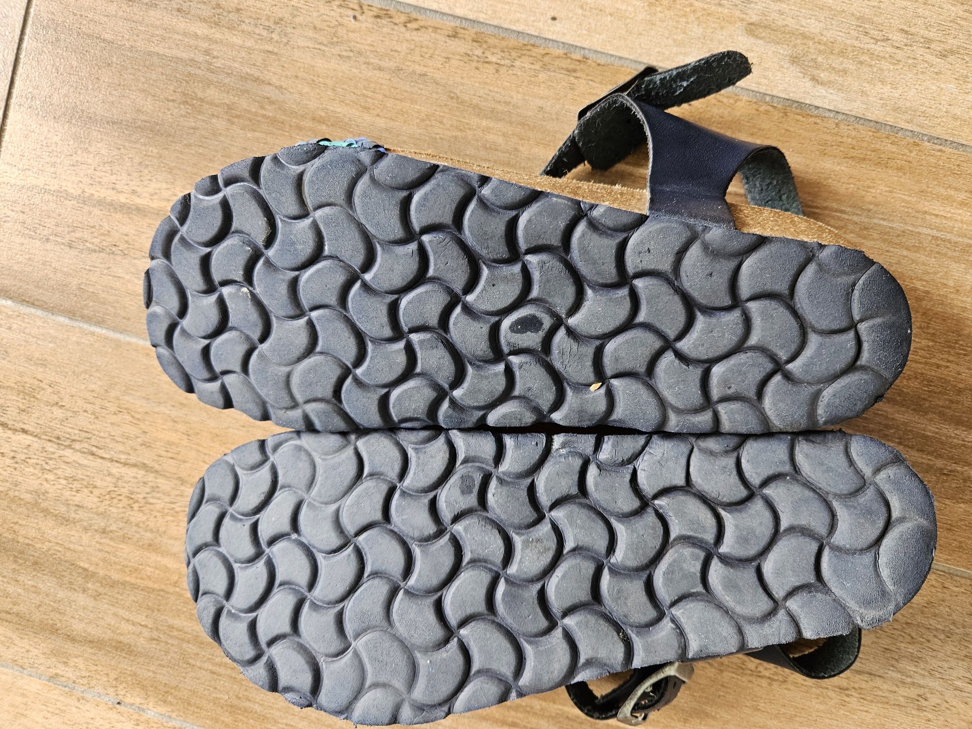 Sandały 38 niebieskie