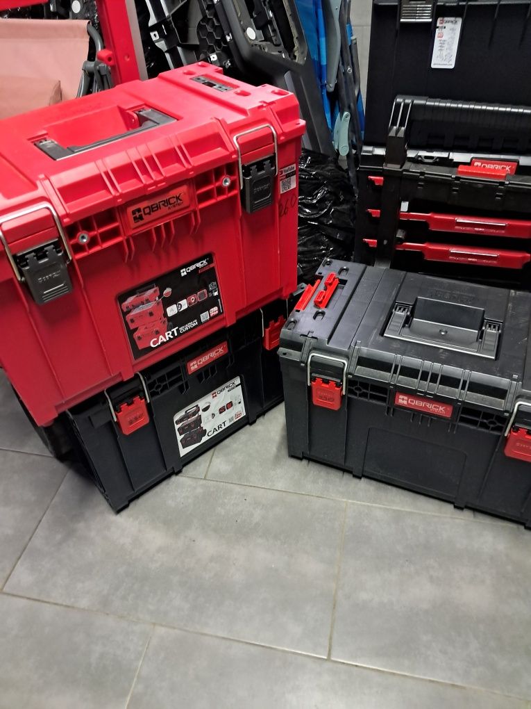 Zestaw skrzynek na narzędzia Qbrick System Prime
