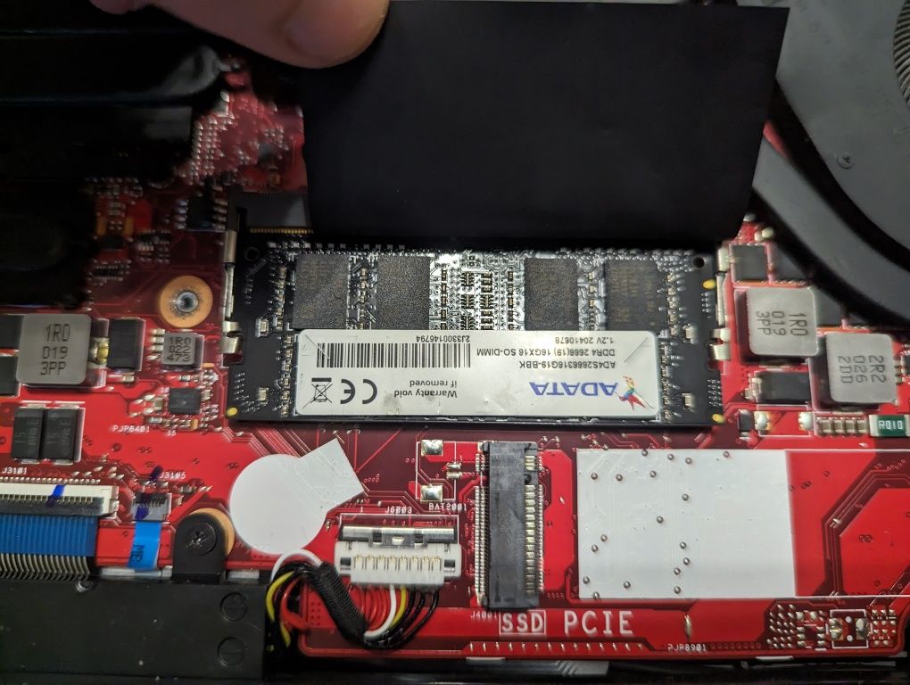 Оперативна пам'ять ADATA DDR4 16Gb 2666 SO-DIMM