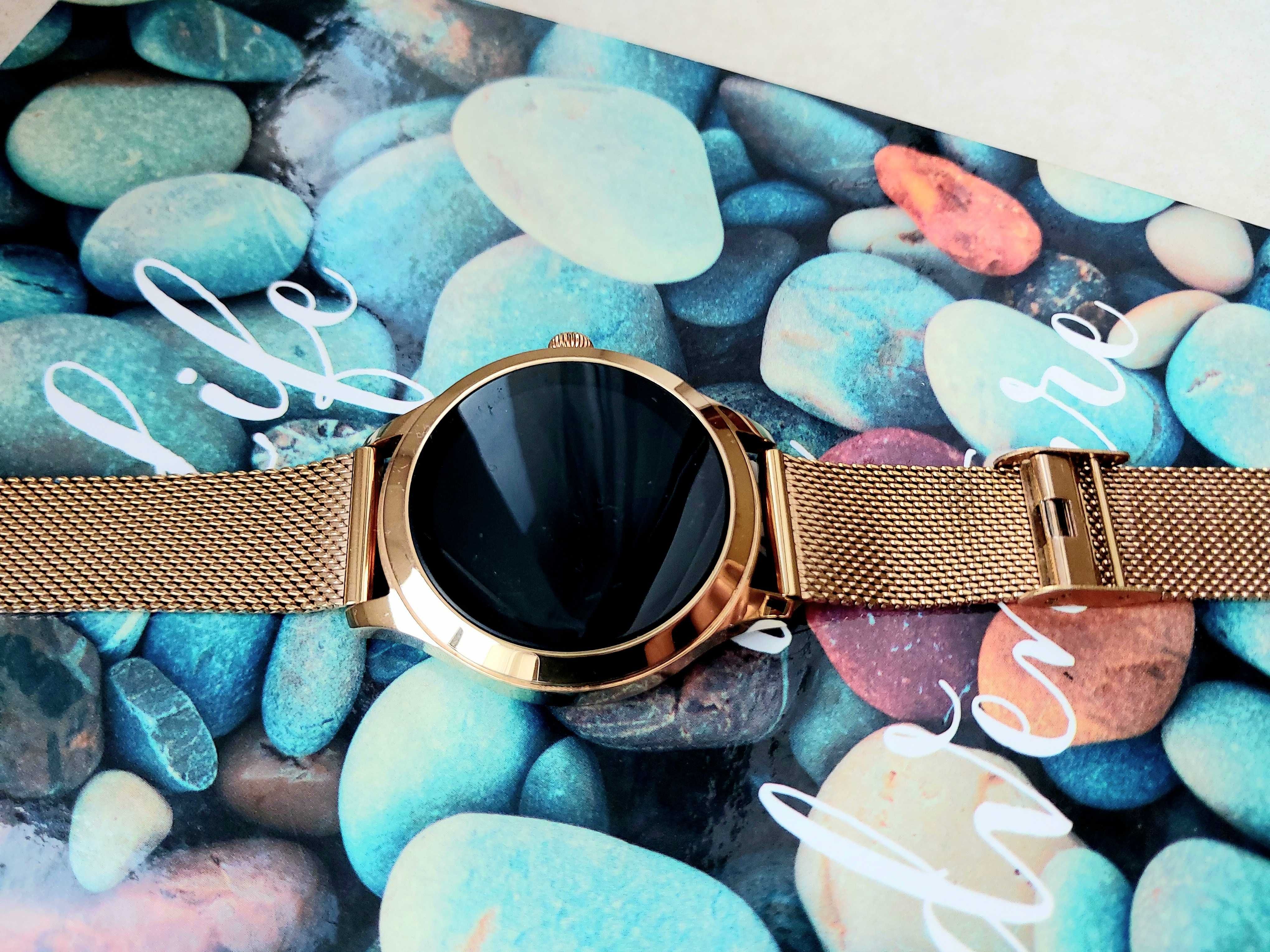 Świetny zegarek smartwatch! :) Piękny / złoty / elegancki !