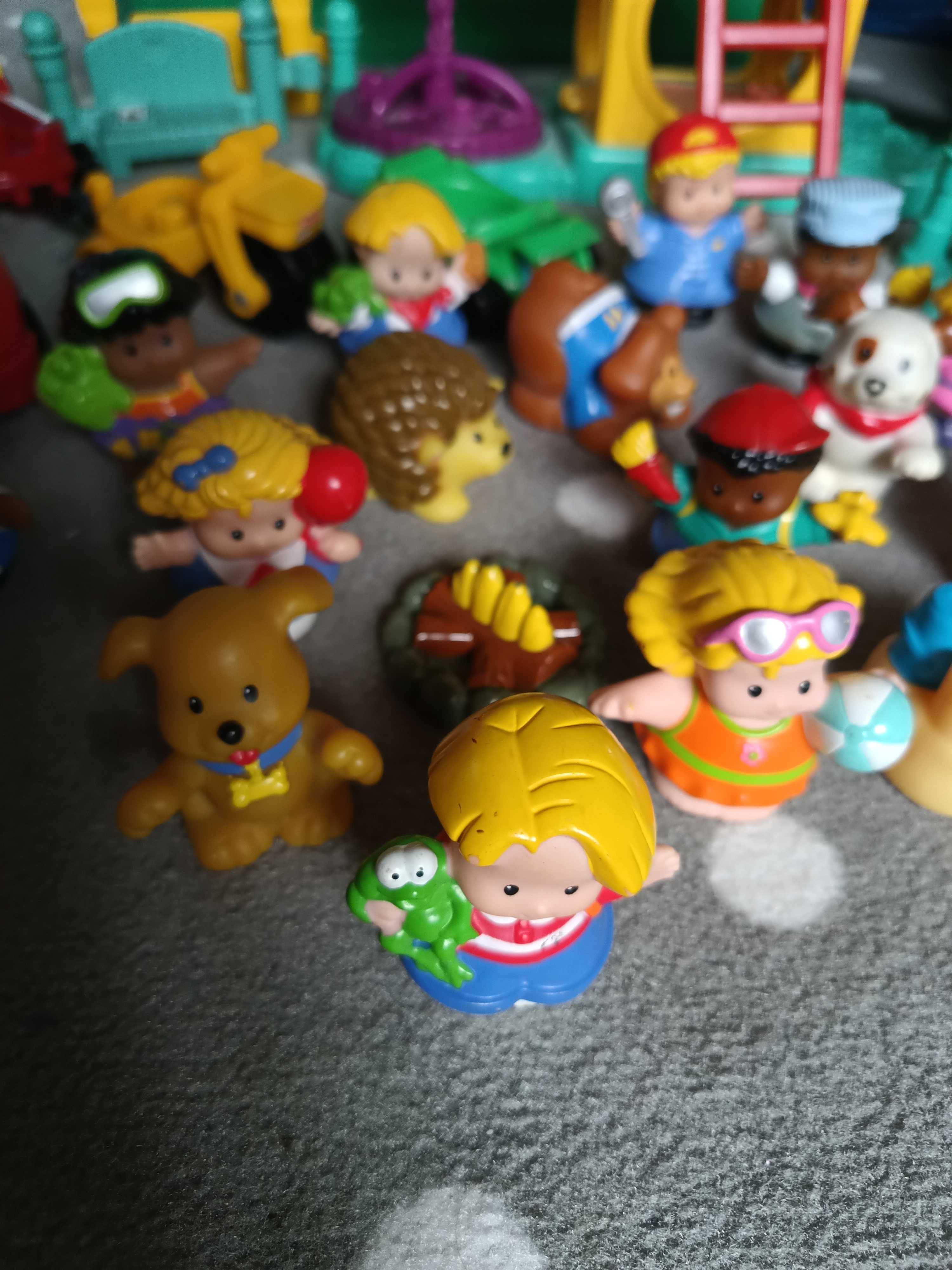 Little People plac zabaw mechanik figurki Fisher Price