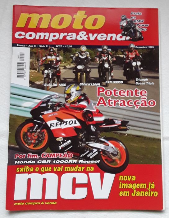 Várias Revistas antigas Moto Compra e Venda