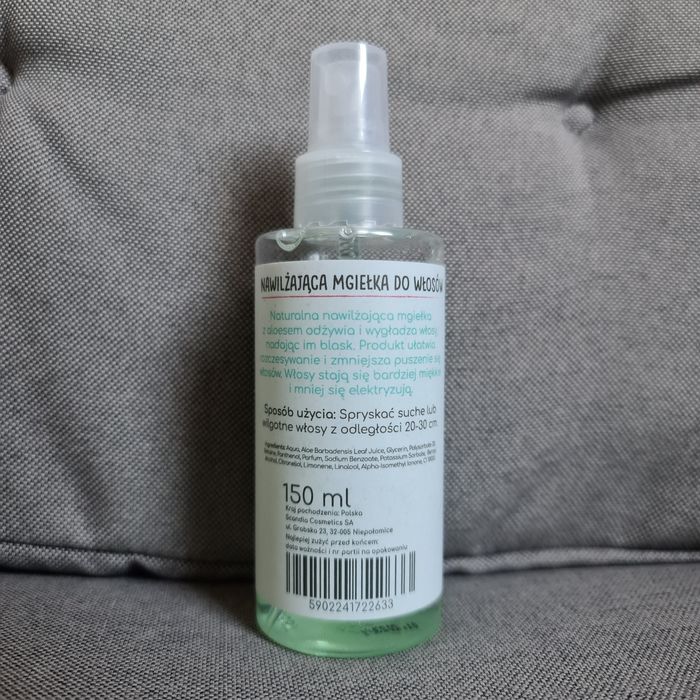 All About Aloe nawilżająca mgiełka do włosów 150 ml