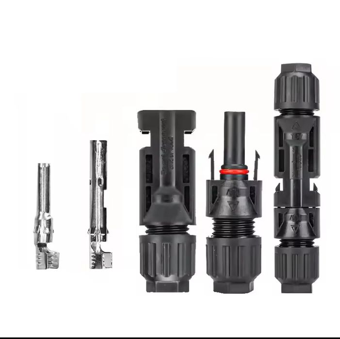 Коннектор солнечных батарей MC4 
Коннекторы используют для соединения